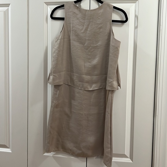 Lola & Sophie slip dress iridescent nude color unlined size XS - Picture 4 of 6